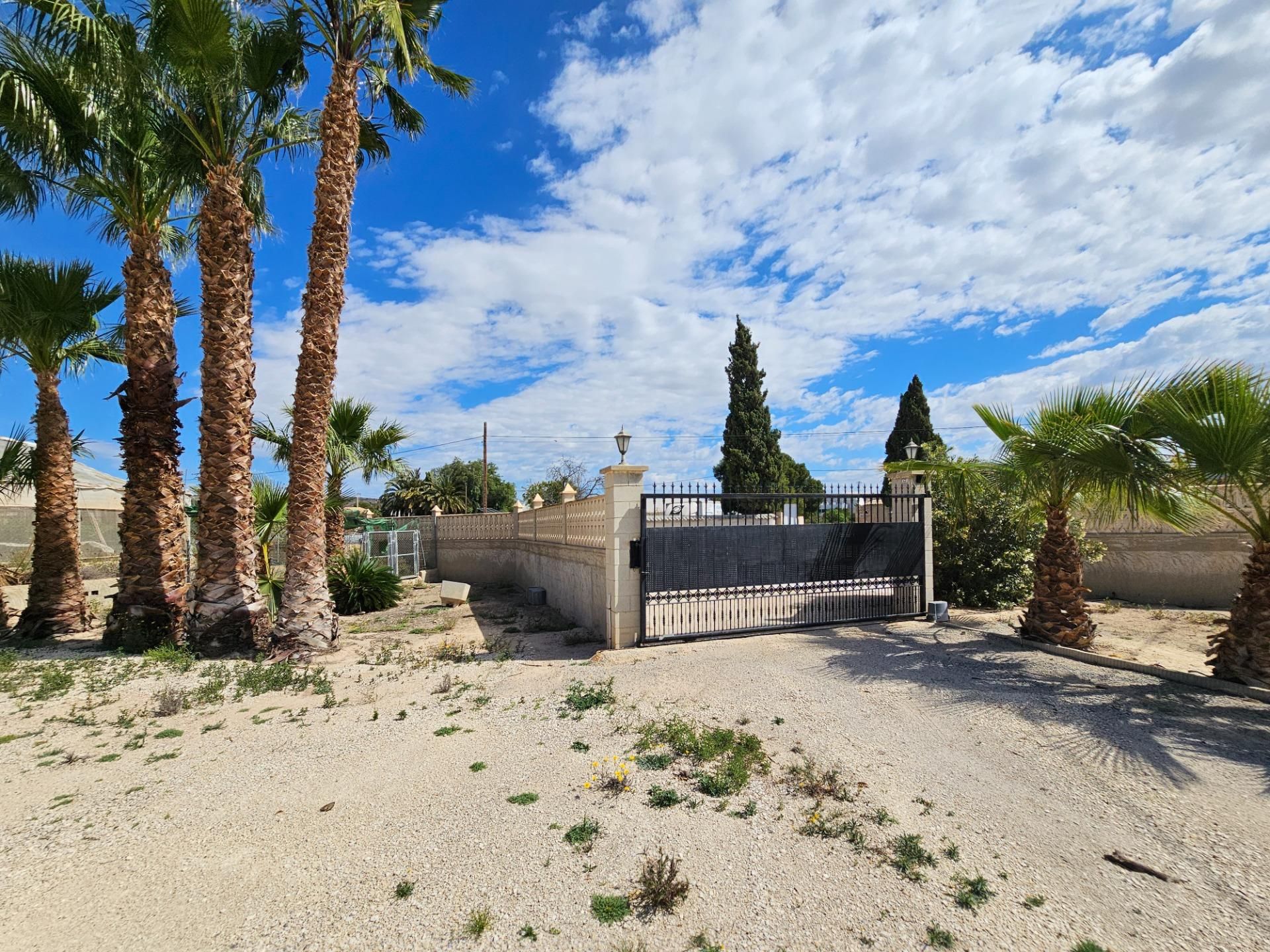 Exterior view of House or chalet for sale in Elche / Elx  with Air Conditioner, Heating and Private garden