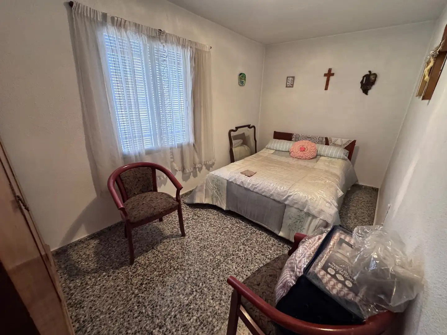 Dormitori de Casa adosada en venda en Villena amb Aire condicionat, Terrassa i Balcó