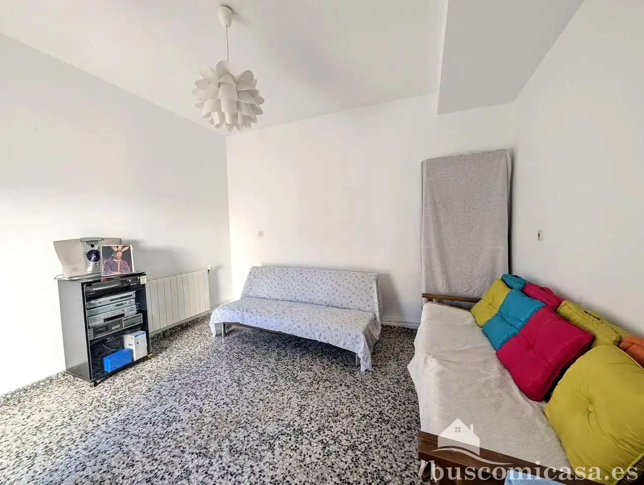 Sala de estar de Casa o chalet en venta en Linares con Calefacción, Terraza y Trastero