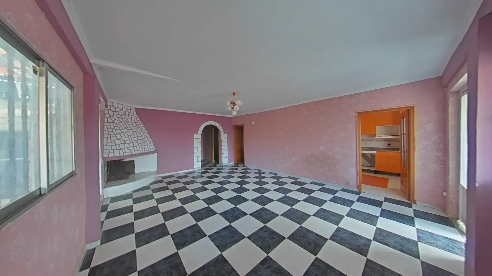 Sala de estar de Casa adosada en venta en Mérida