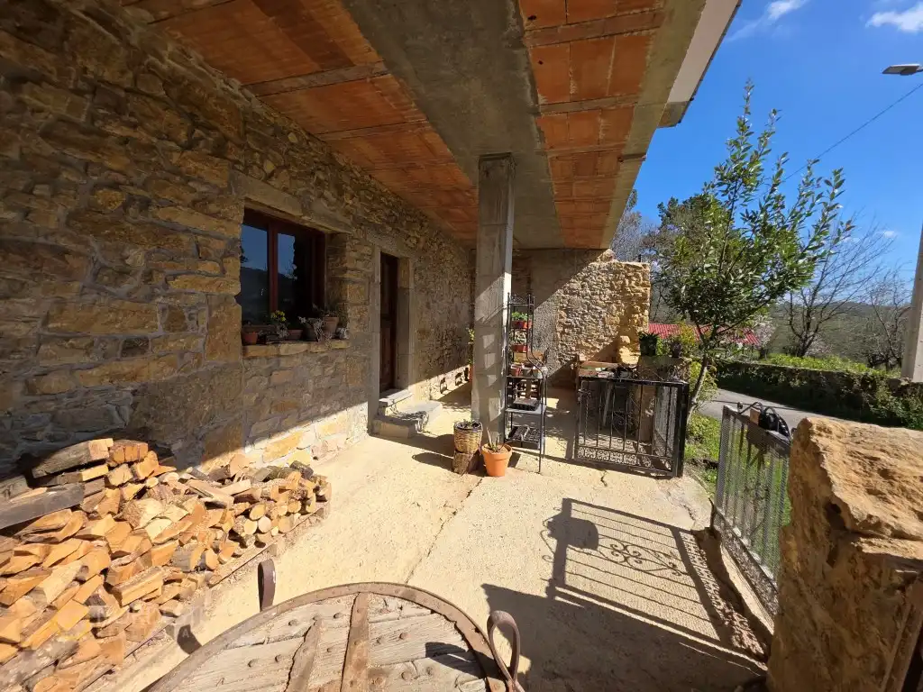 Terrasse von Country house zum Verkauf in Llanera