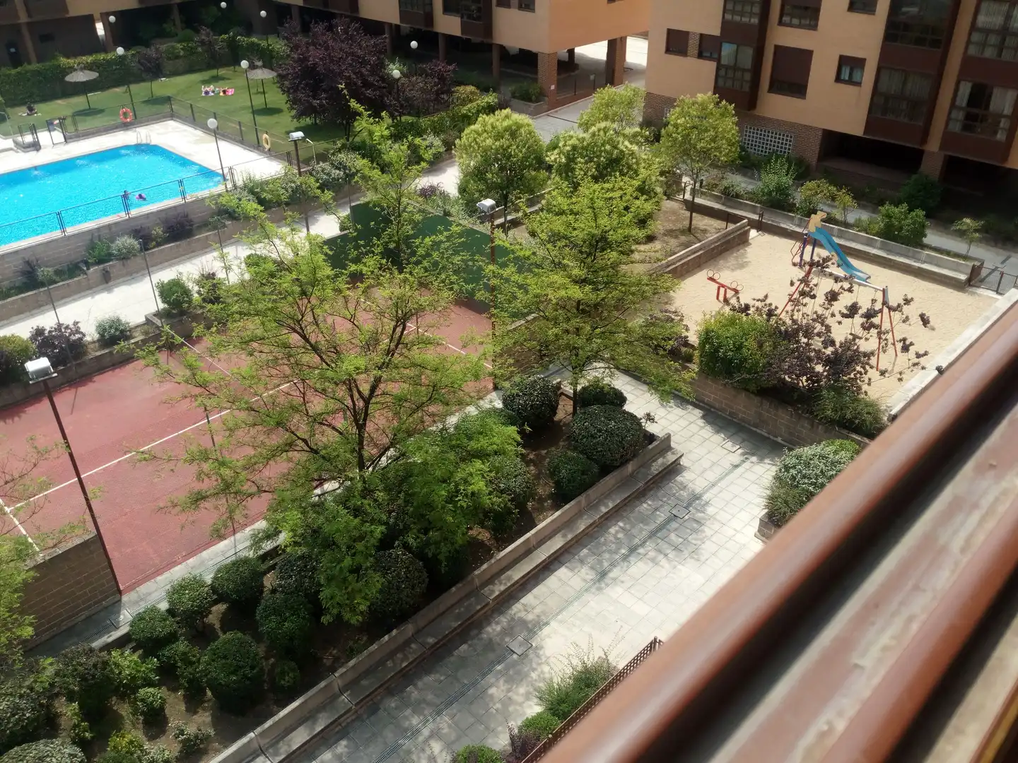 Terrassa de Pis de lloguer en Madrid amb Aire condicionat, Calefacció i Parquet