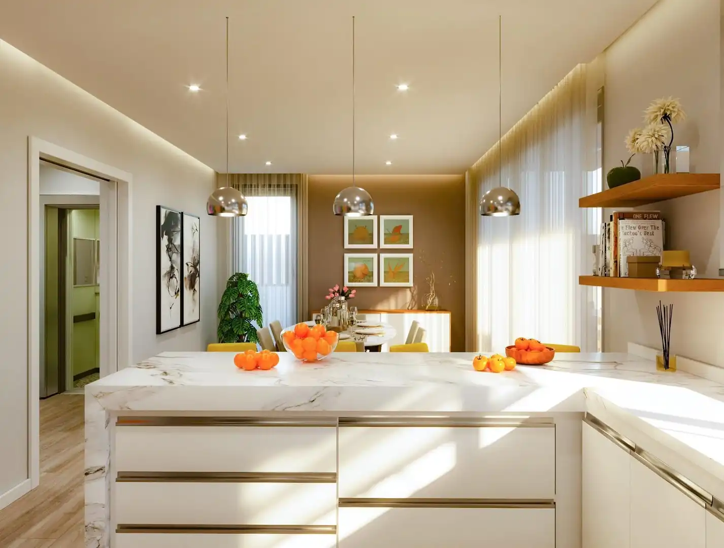 Cocina de Casa o chalet en venta en Puerto de la Cruz con Aire acondicionado, Jardín privado y Terraza