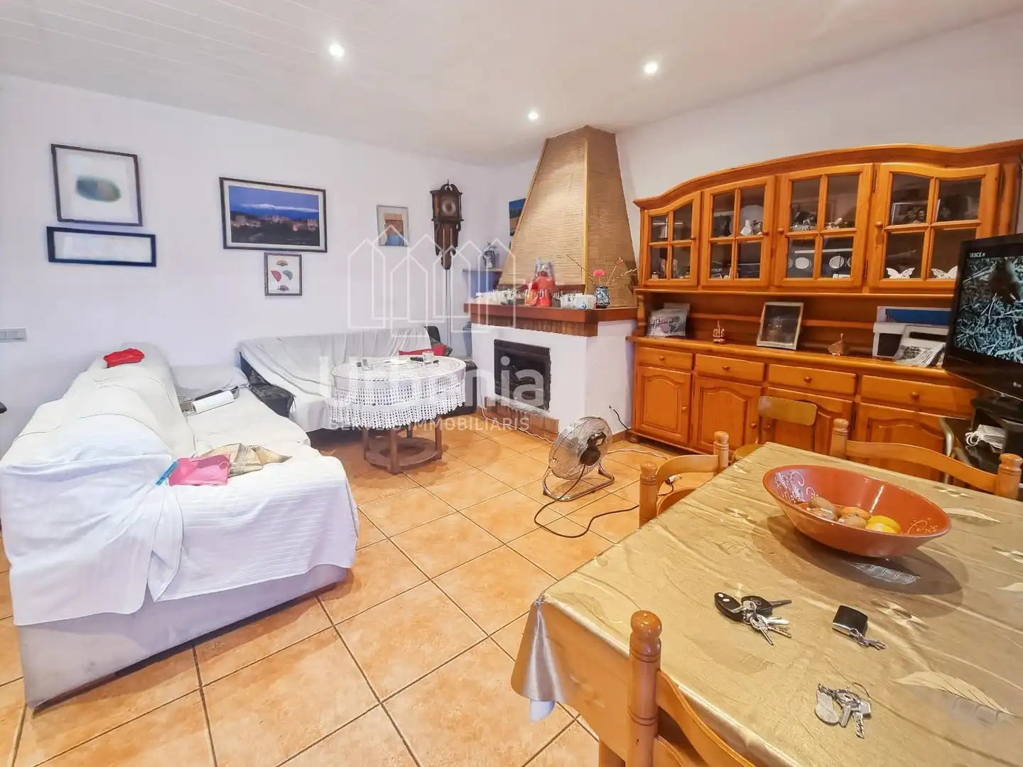 Sala de estar de Casa o chalet en venta en Argentona con Calefacción