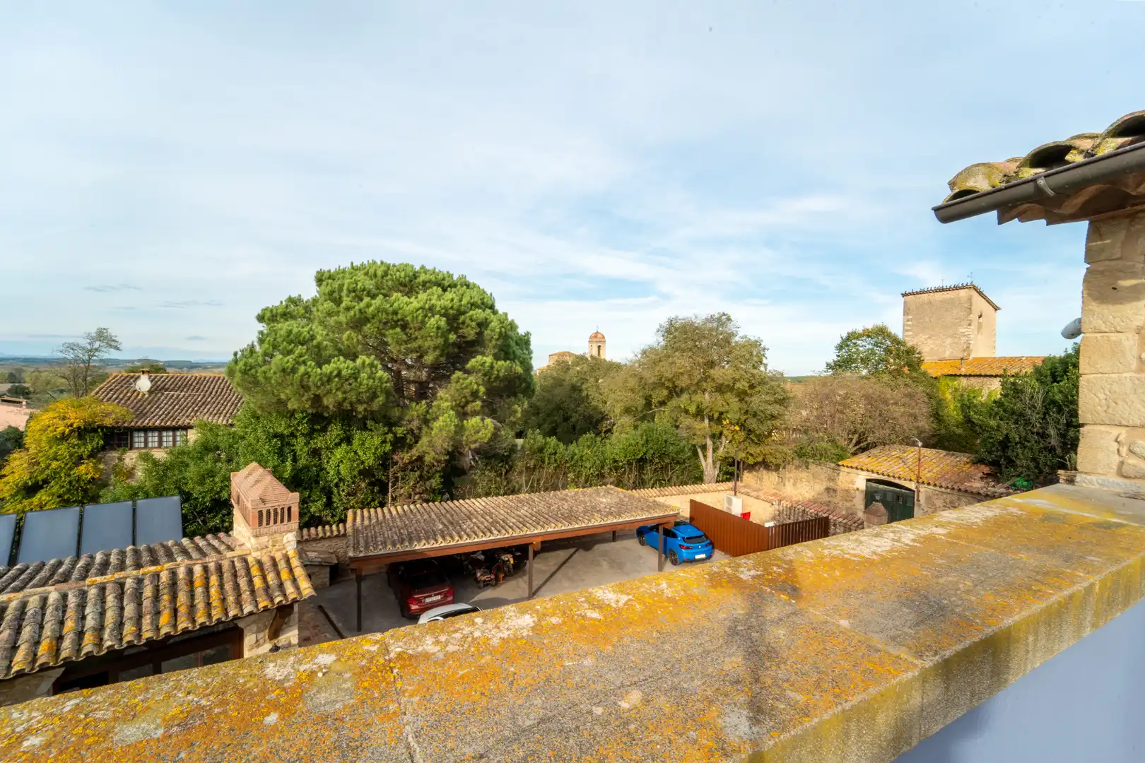 Terraza de Finca rústica en venta en Sant Joan de Mollet con Aire acondicionado, Calefacción y Jardín privado