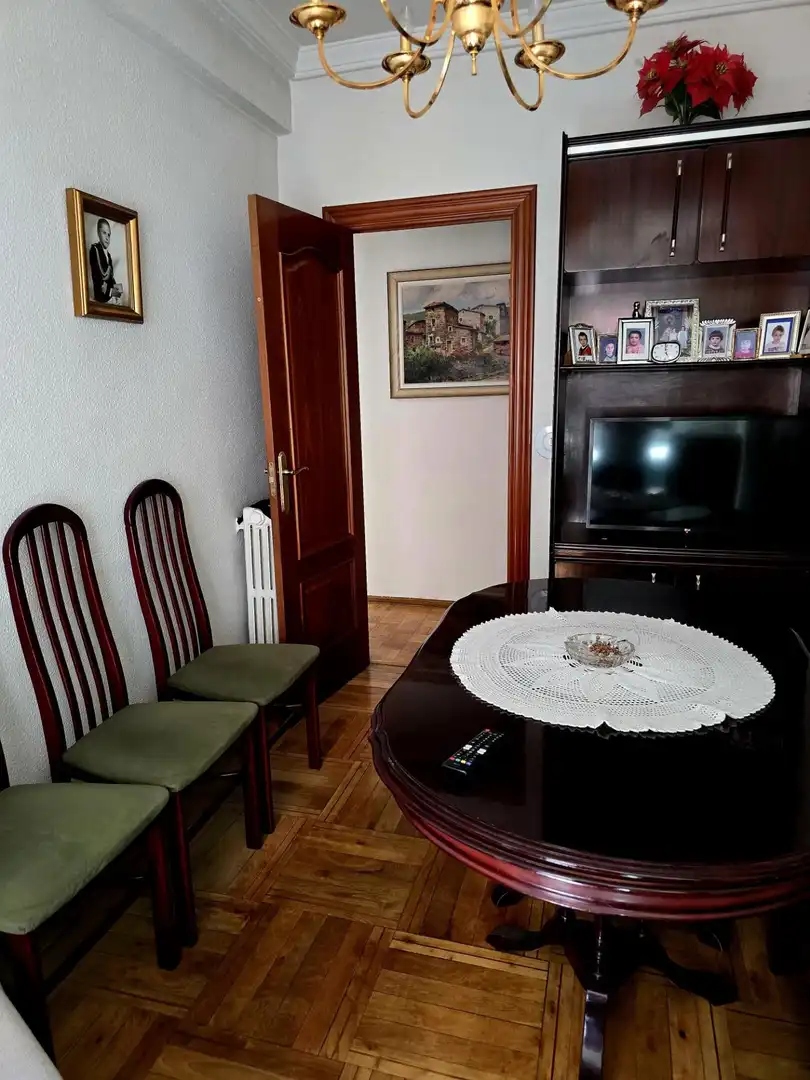 Sala d'estar de Pis en venda en Madrid amb Calefacció i Terrassa
