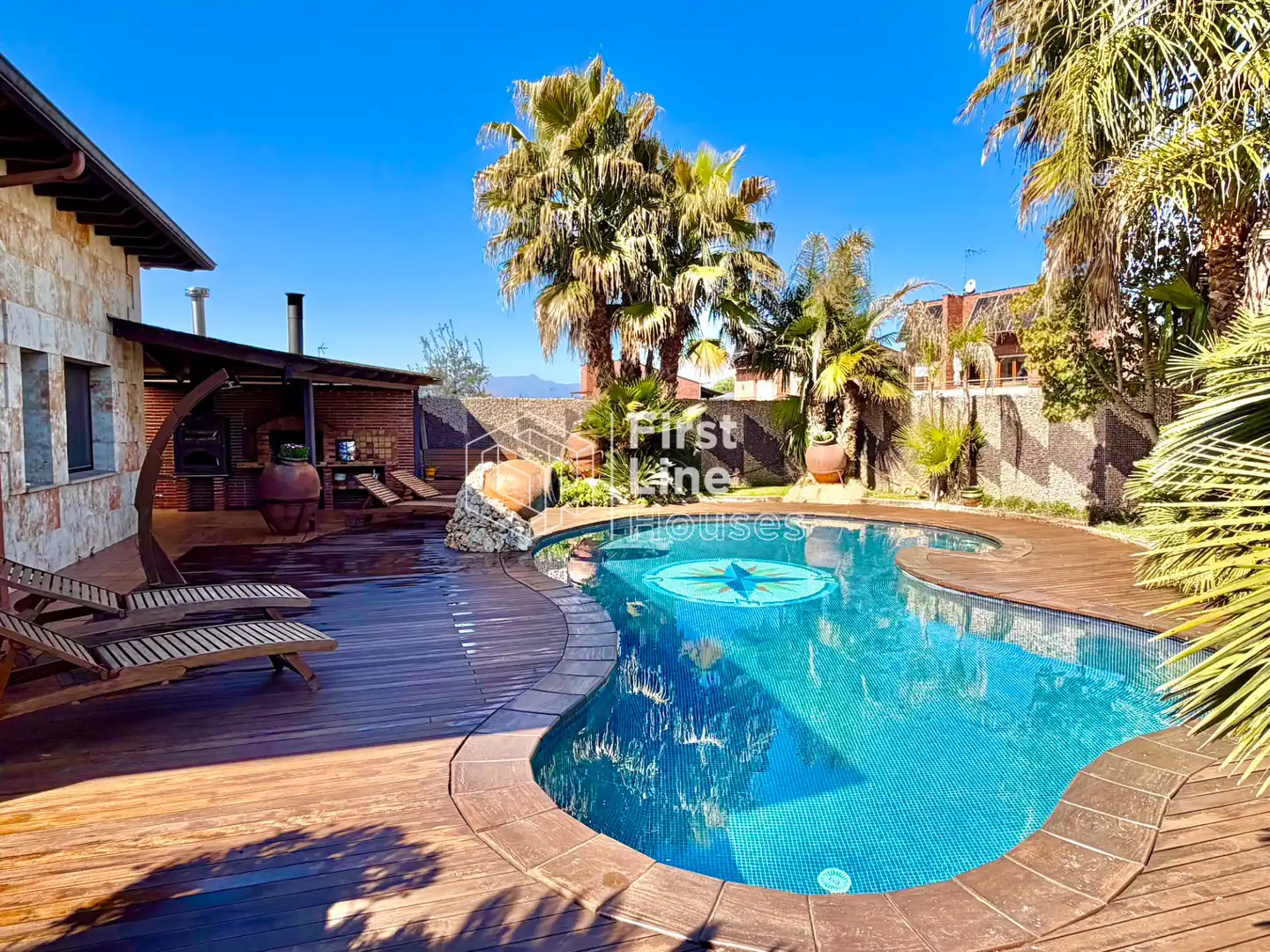 Piscina de Casa o xalet en venda en Vidreres amb Aire condicionat, Calefacció i Jardí privat