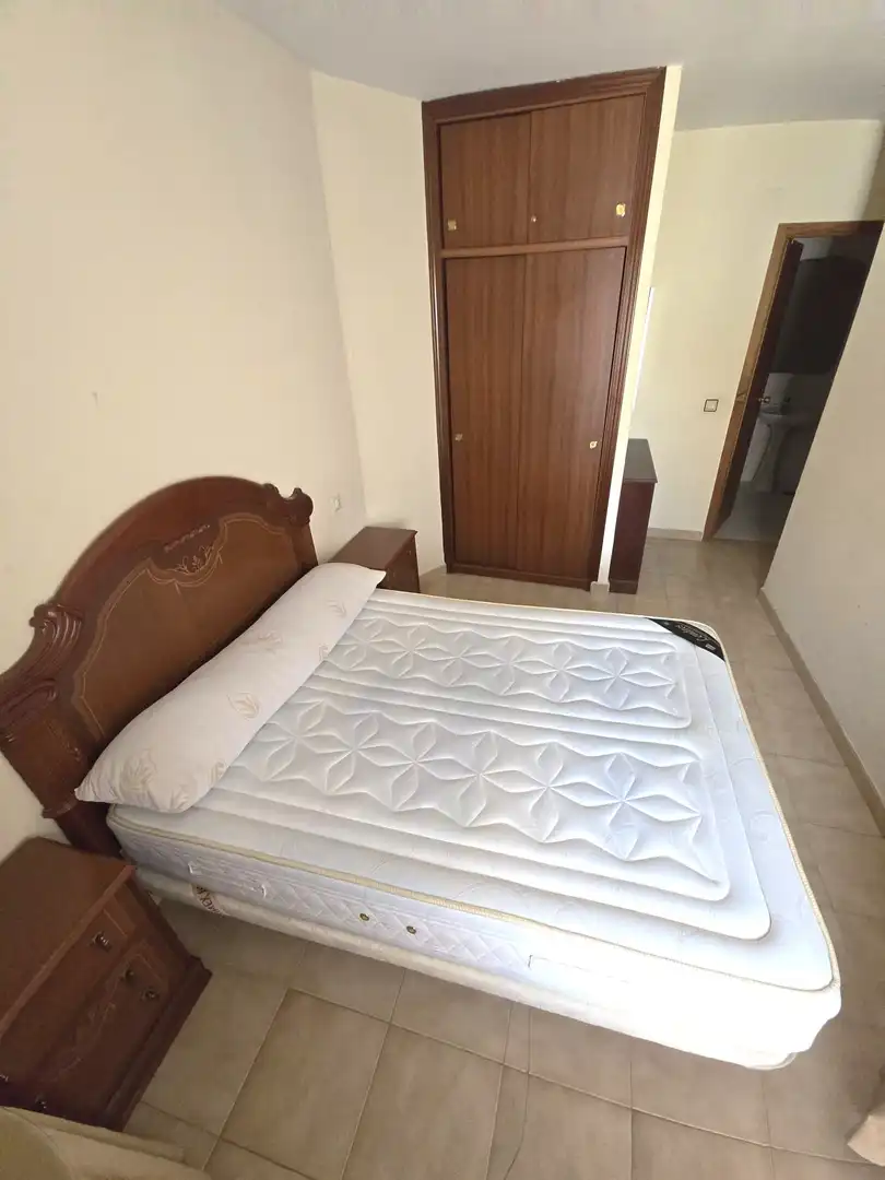 Bedroom of Flat for rent in Cáceres  with Heating, Terrace and Furnished