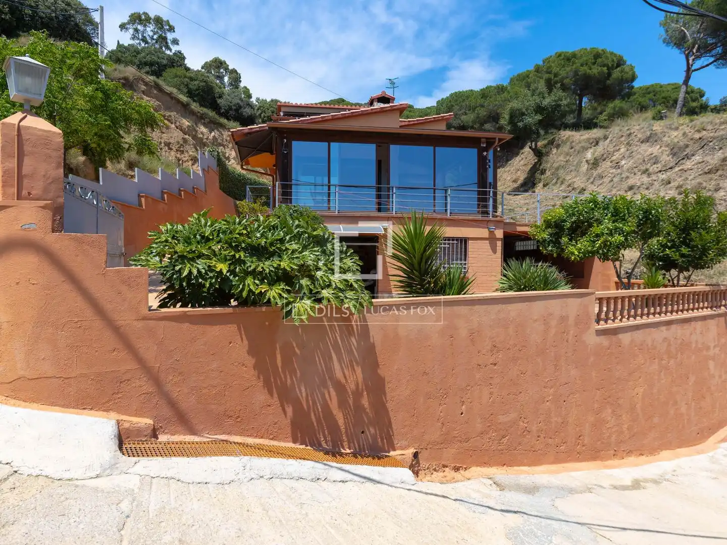 Vista exterior de Casa o chalet en venta en Teià con Aire acondicionado, Calefacción y Jardín privado