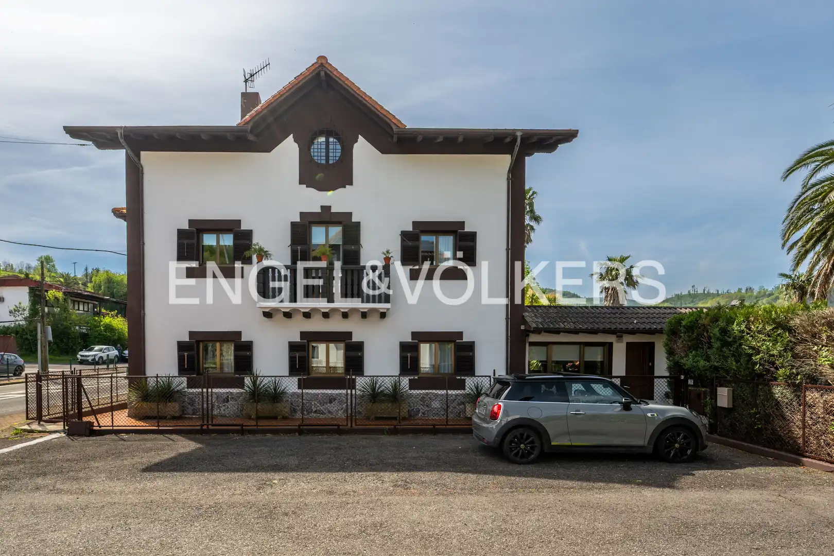Vista exterior de Casa o chalet de alquiler en Usurbil con Calefacción, Jardín privado y Piscina