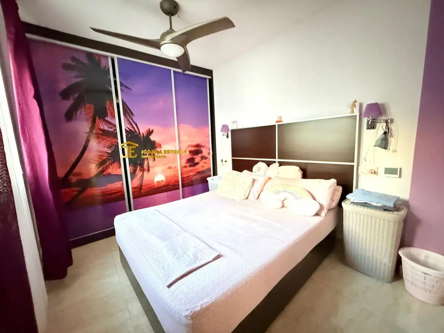 Bedroom of Attic for sale in Lorca  with Heating, Terrace and Furnished