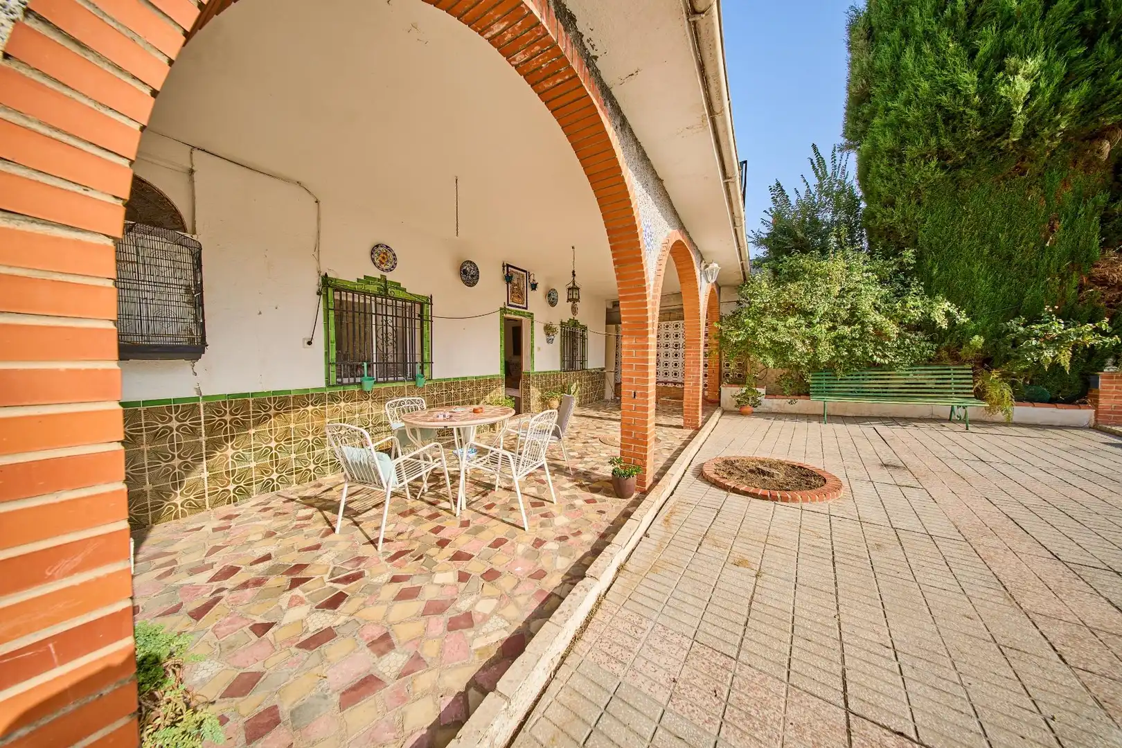 Terraza de Casa o chalet en venta en Pulianas con Jardín privado y Piscina