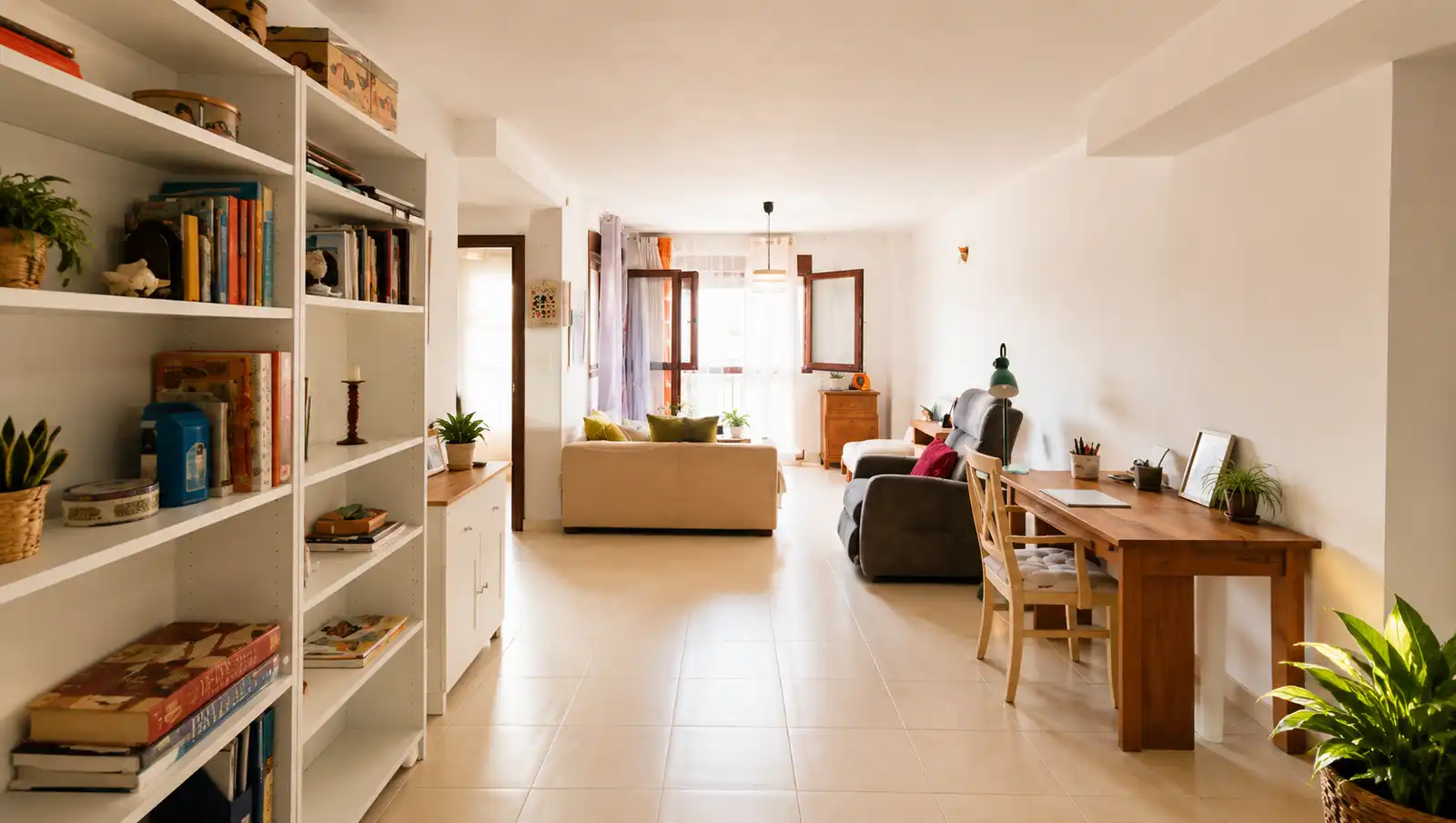 Sala d'estar de Apartament en venda en Mutxamel amb Aire condicionat i Traster