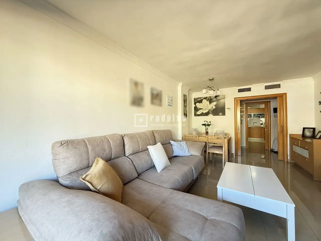 Sala de estar de Piso en venta en Málaga con Aire acondicionado, Calefacción y Jardín privado