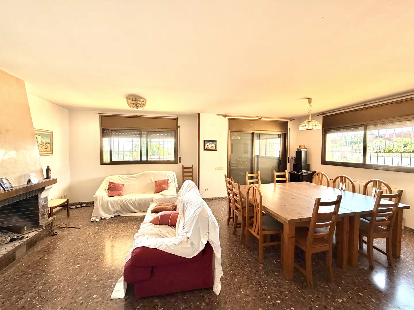 Sala de estar de Casa o chalet en venta en Vilanova i la Geltrú