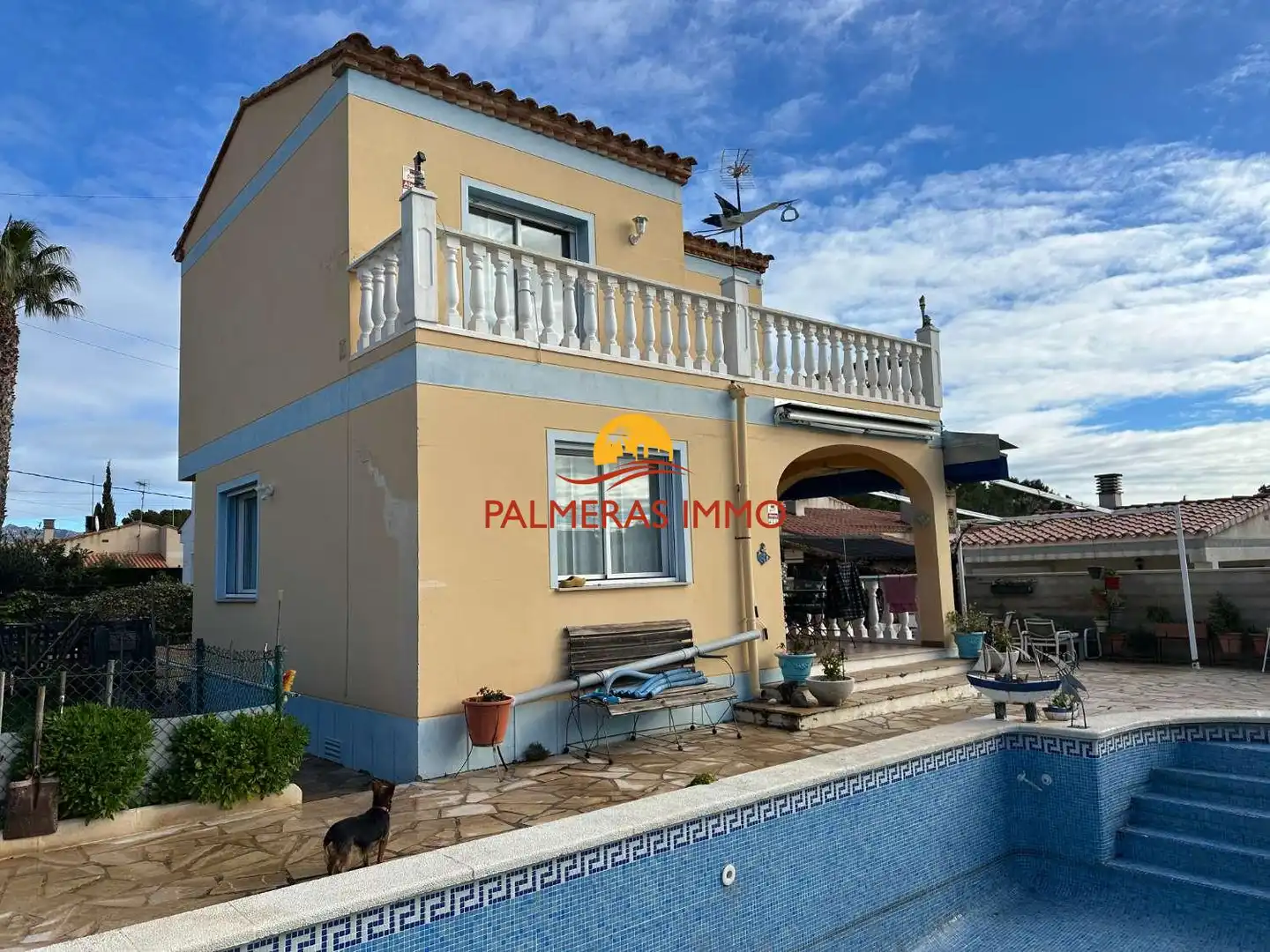 Villa mit Pool zum Verkauf in Les Tres Cales, imagen 4