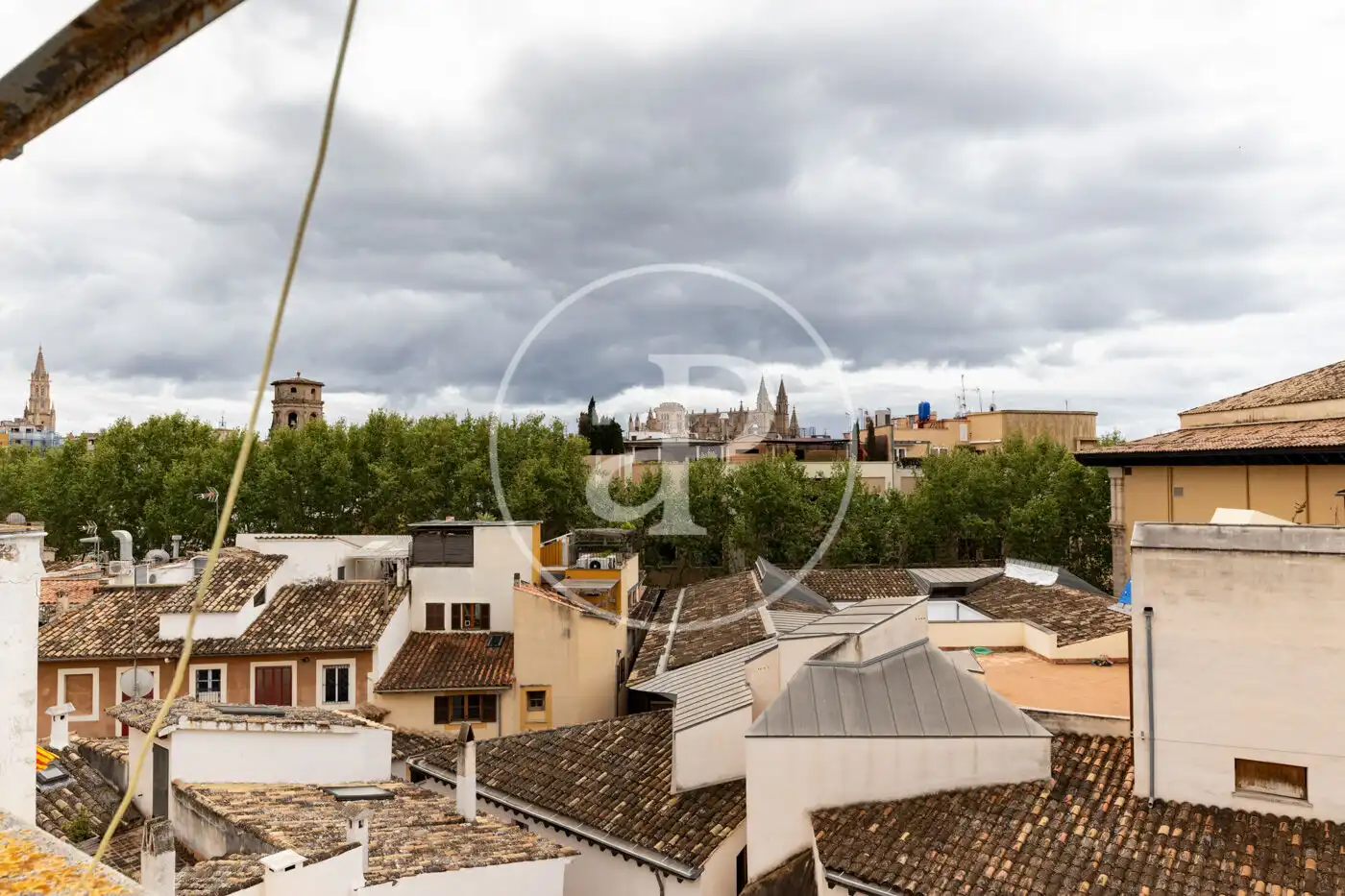 Vista exterior de Pis en venda en  Palma de Mallorca amb Calefacció i Balcó