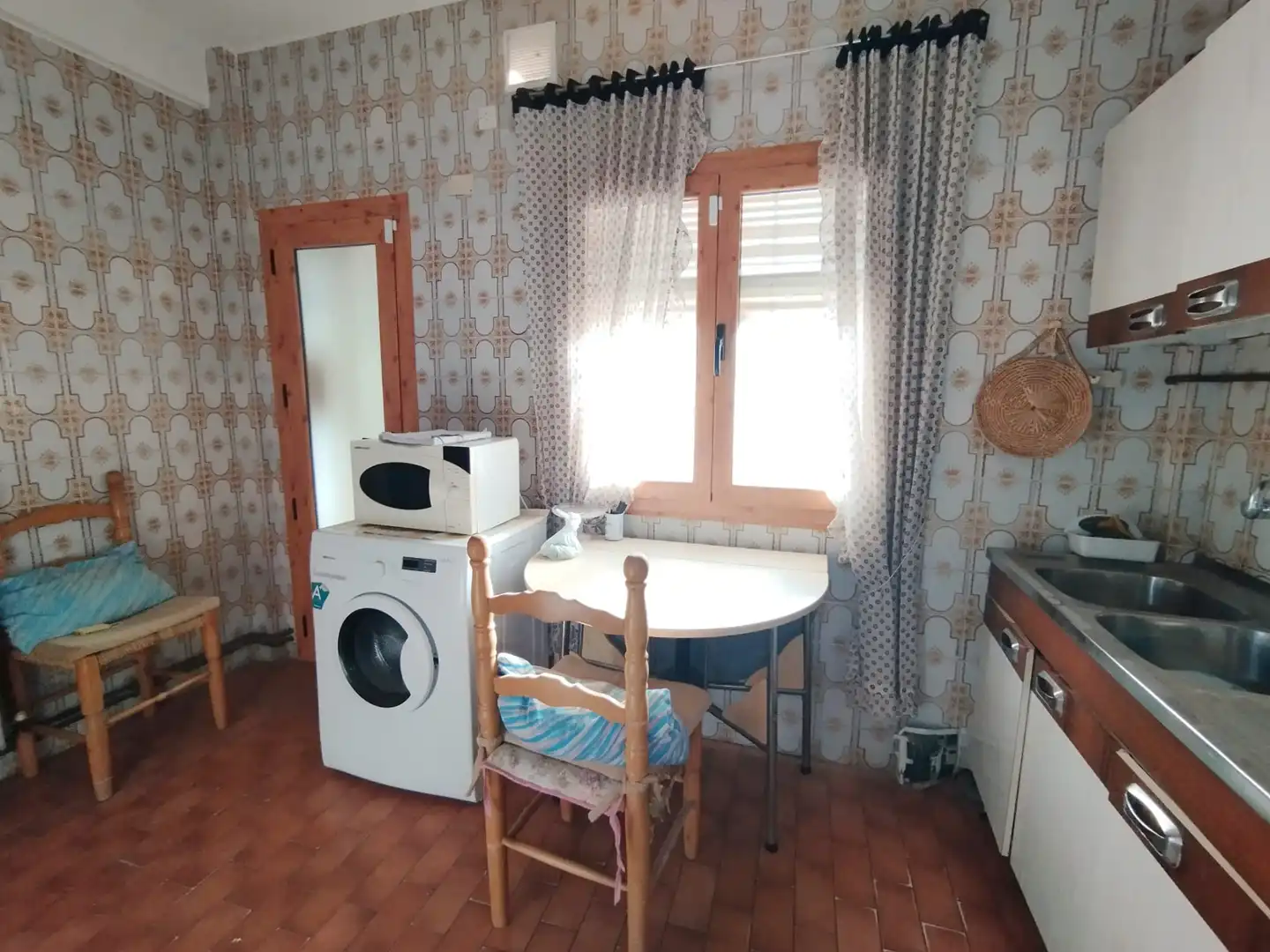Cuina de Pis en venda en Argamasilla de Alba amb Terrassa, Moblat i Balcó