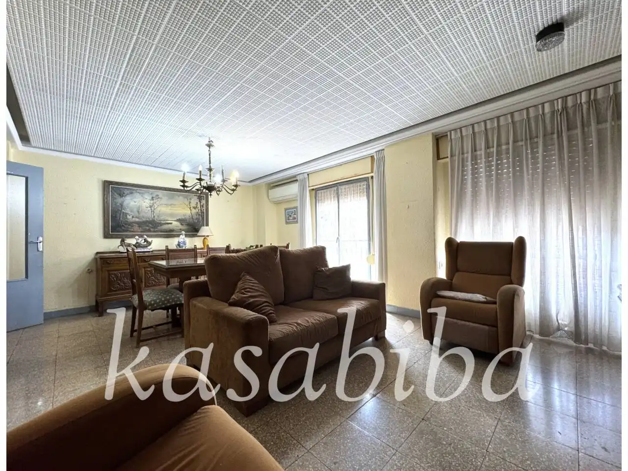 Sala de estar de Piso en venta en Valencia con Terraza y Balcón