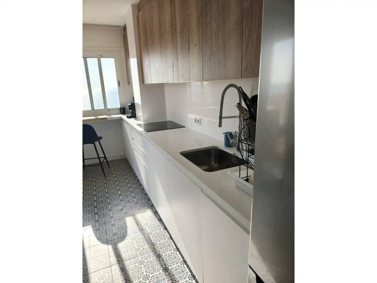 Kitchen of Attic for sale in Adra  with Air Conditioner, Parquet flooring and Terrace