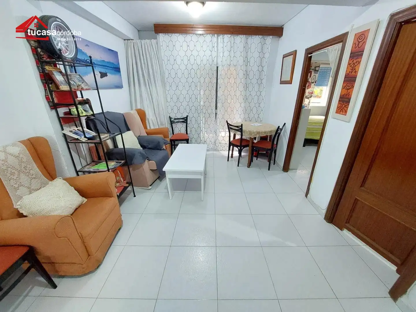 Sala de estar de Piso en venta en Córdoba con Terraza y Amueblado