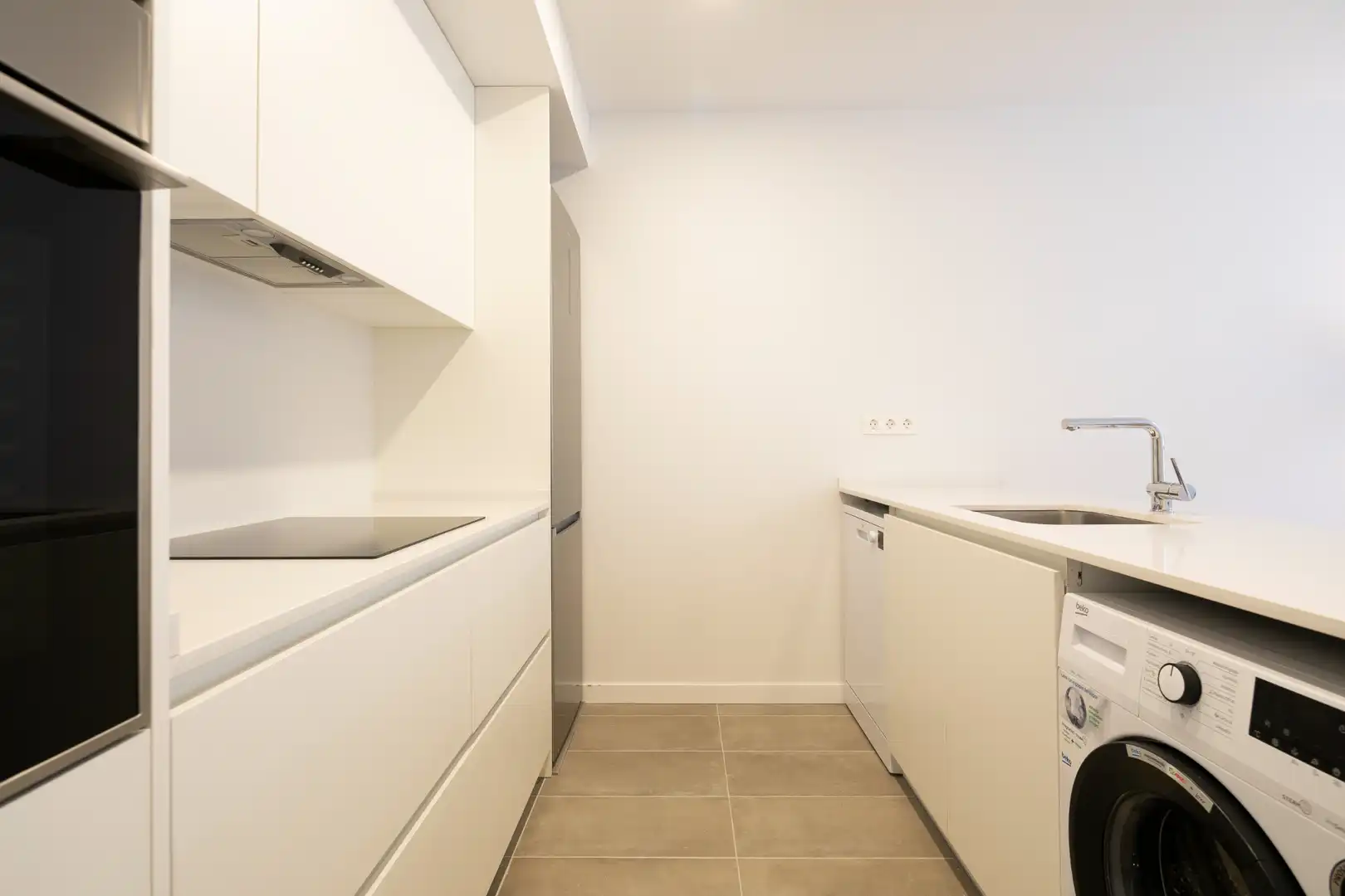 Cocina de Apartamento en venta en Badalona con Aire acondicionado, Amueblado y Horno
