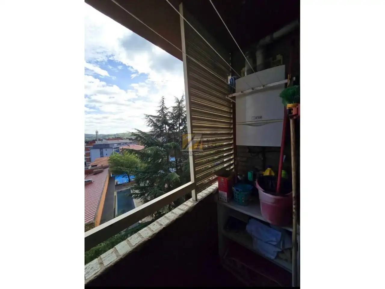 Terraza de Dúplex en venta en Oviedo  con Calefacción, Parquet y Terraza