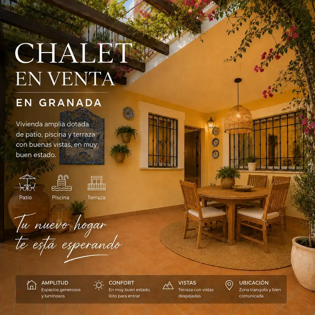 Haus oder Chalet zum Verkauf in Granada mit Heizung, Privatgarten und Terrasse
