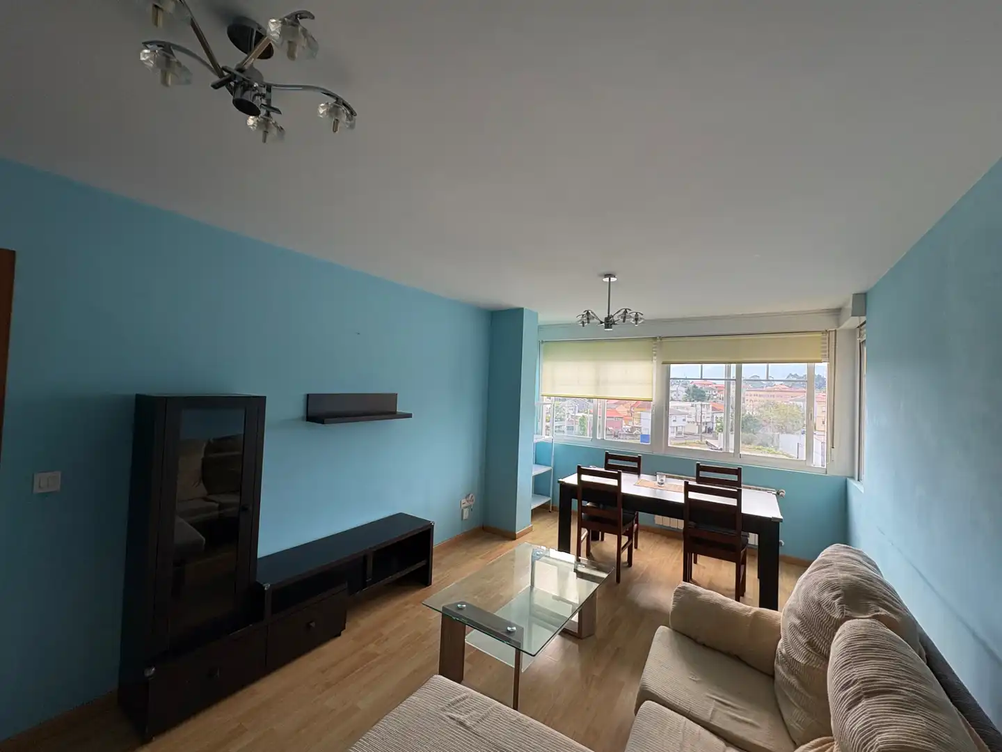 Living room of Flat for rent in Narón  with Heating, Storage room and Furnished