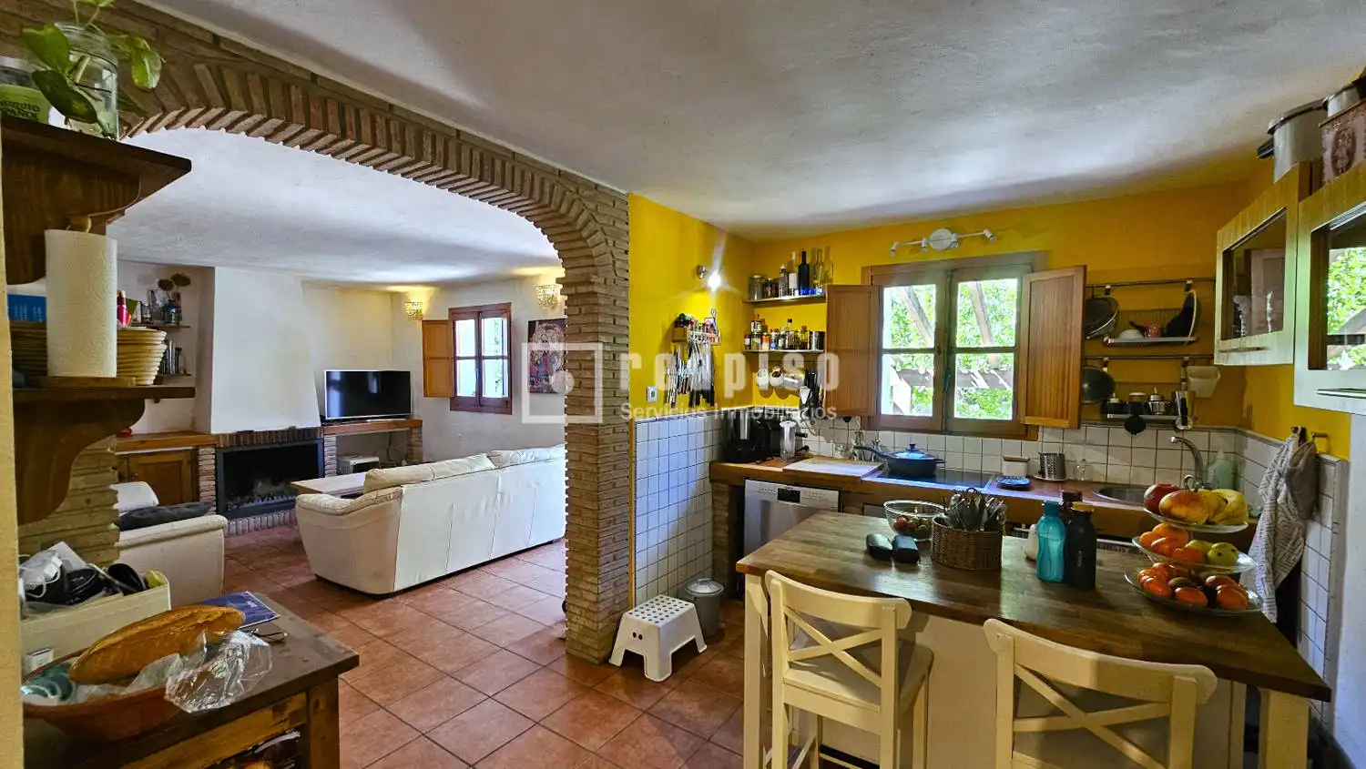 Cocina de Casa o chalet en venta en Arriate con Calefacción, Jardín privado y Terraza