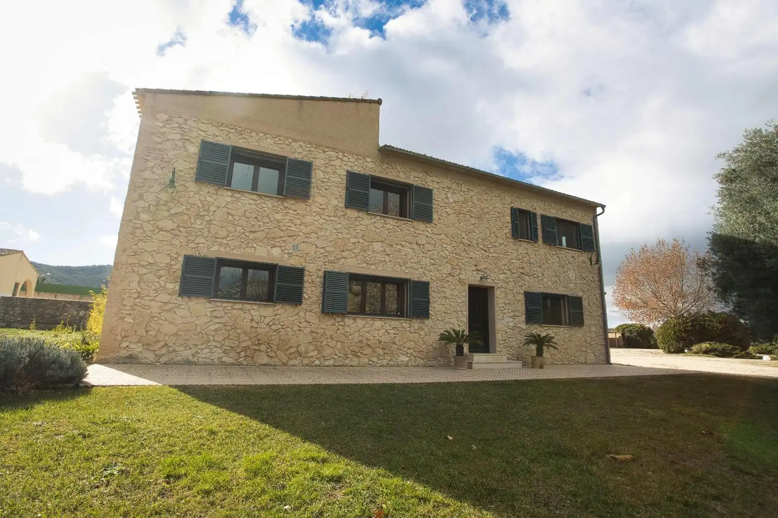 Exterior view of Houses for sale in Castalla  with Heating, Private garden and Terrace