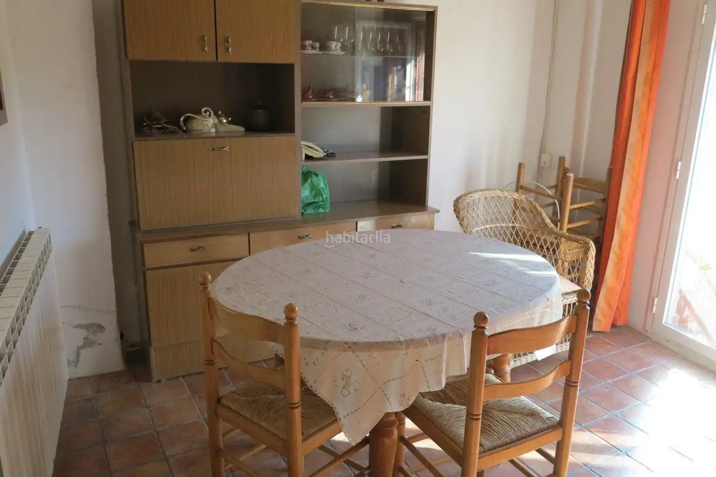 Esszimmer von Haus oder Chalet zur Miete in Ciutadilla mit Heizung, Terrasse und Abstellraum
