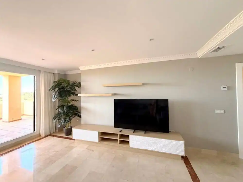 Living room of Apartments for rent in Benahavís  with Air Conditioner, Terrace and Swimming Pool