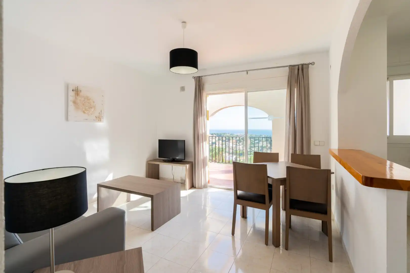 Living room of Apartments for sale in Calpe / Calp  with Terrace and Swimming Pool