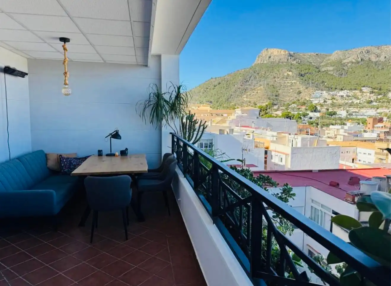 Vista exterior de Apartamento en venta en Calpe / Calp con Aire acondicionado, Calefacción y Terraza
