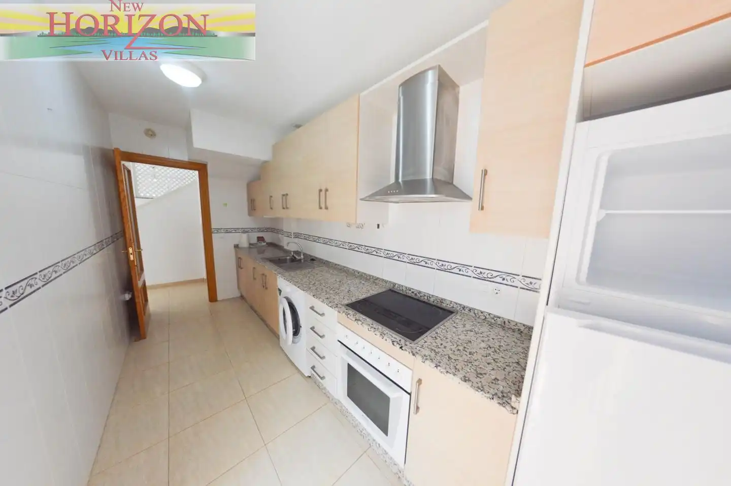 Cocina de Dúplex en venta en Zurgena con Aire acondicionado, Terraza y Piscina comunitaria