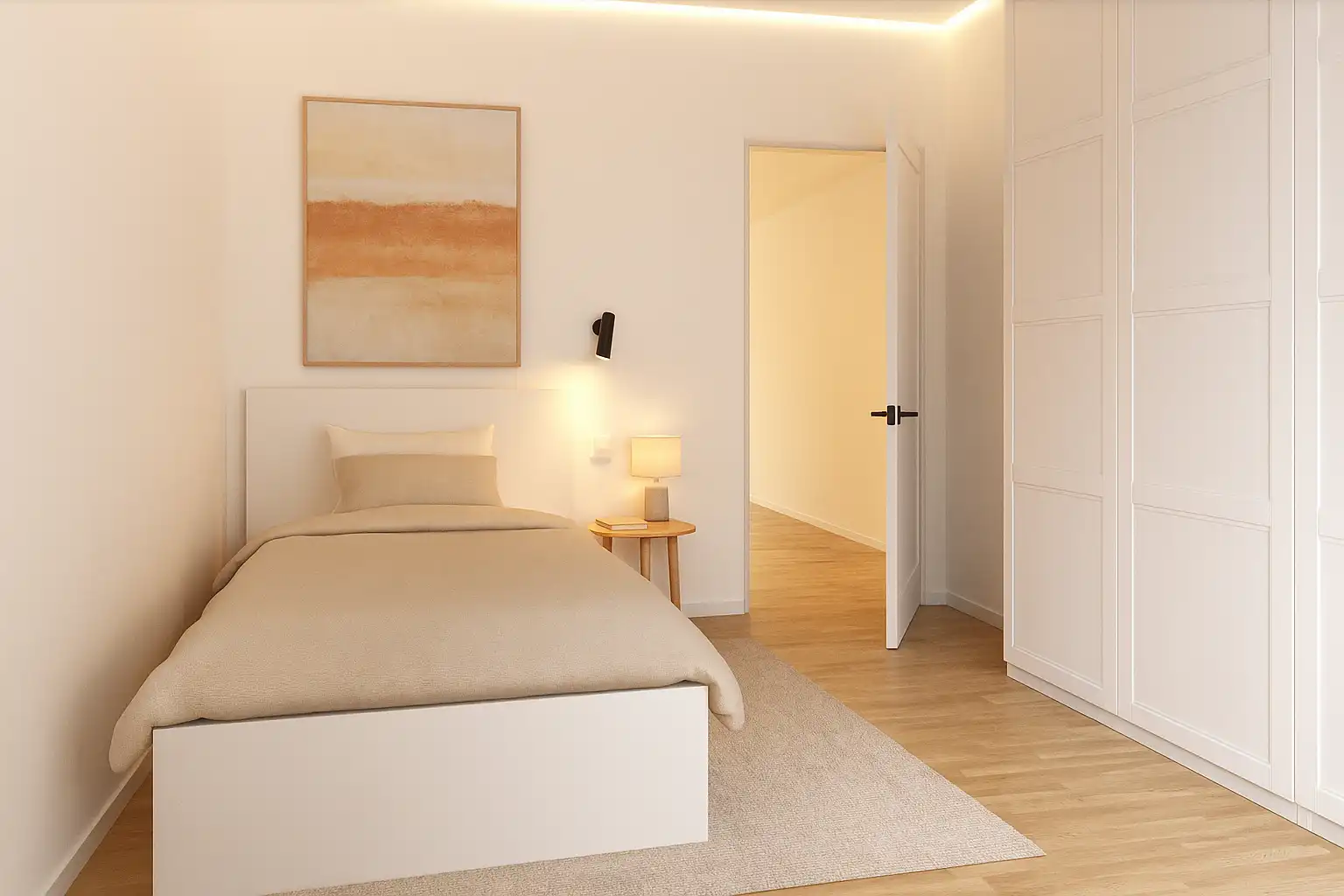 Habitación de Casa adosada en venta en Sant Iscle de Vallalta con Aire acondicionado, Calefacción y Jardín privado
