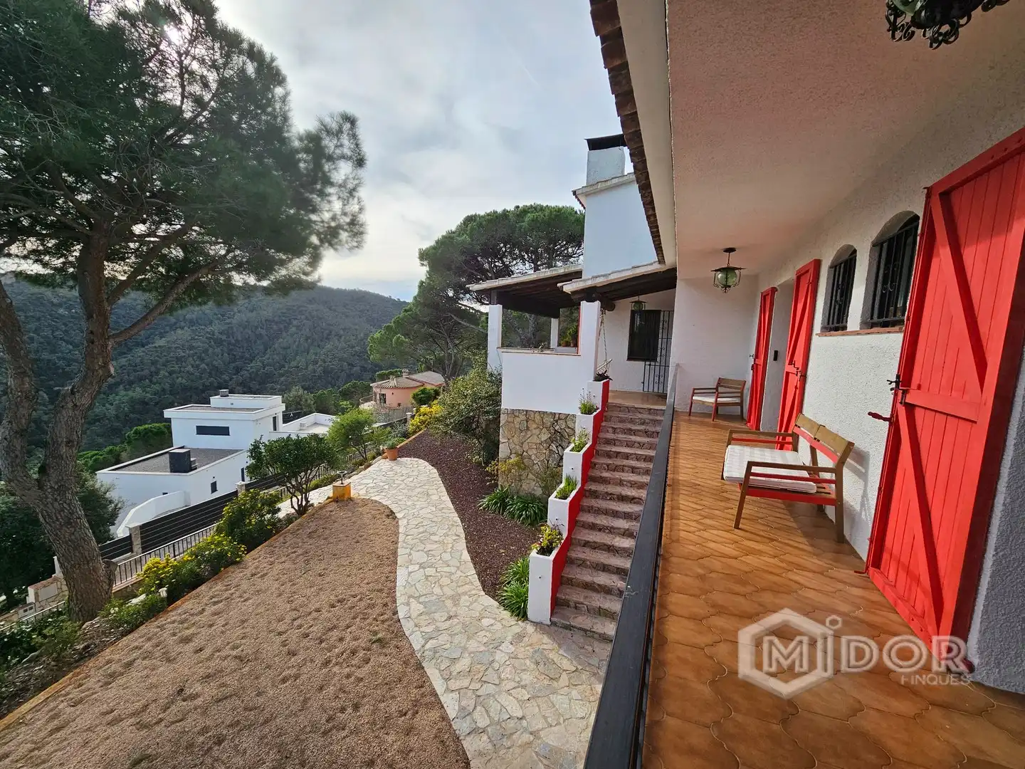 Außenansicht von Haus oder Chalet zur Miete in Sant Feliu de Guíxols mit Klimaanlage, Privatgarten und Terrasse