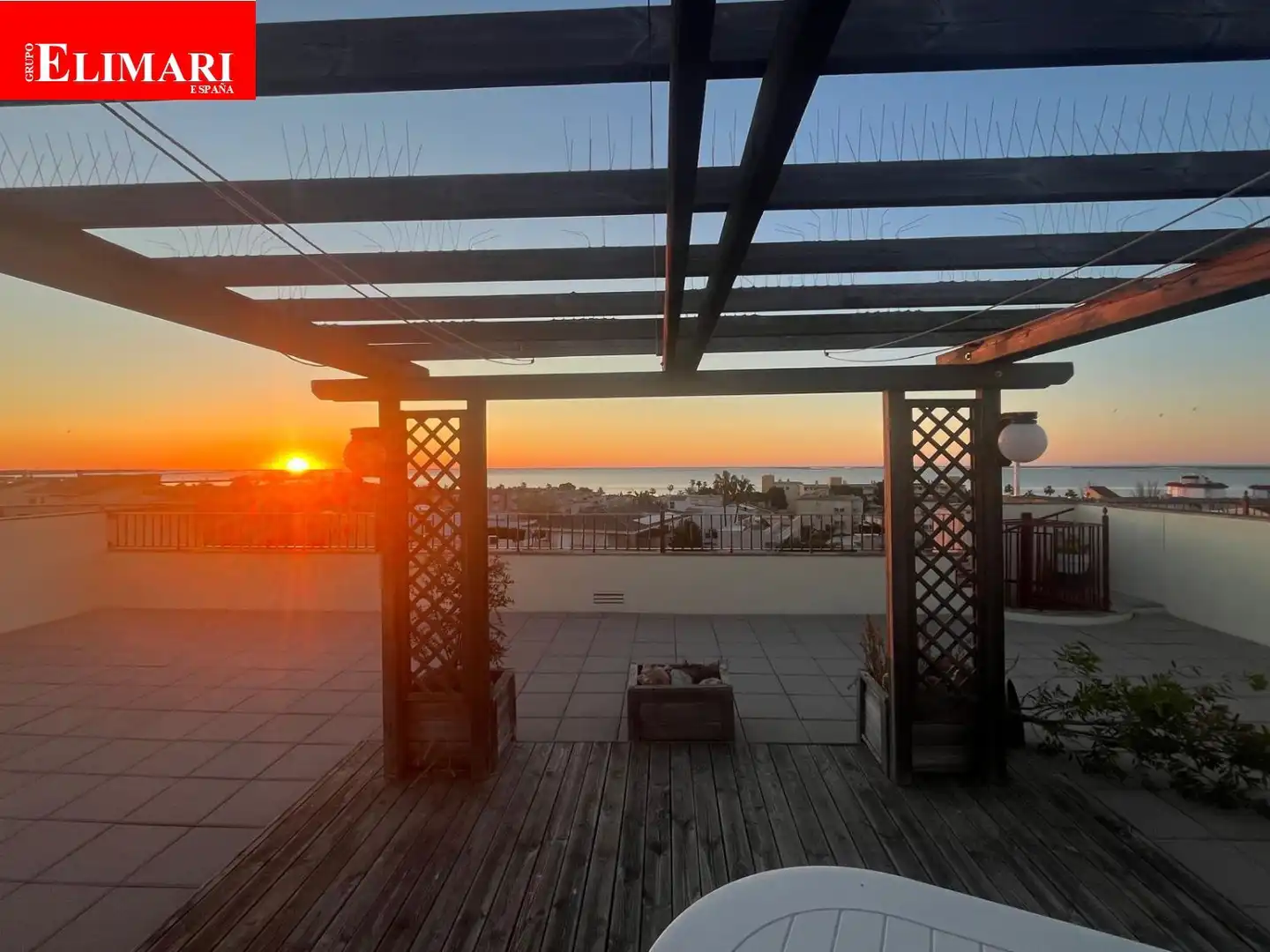 Terrassa de Apartament en venda en La Ràpita amb Aire condicionat, Jardí privat i Terrassa