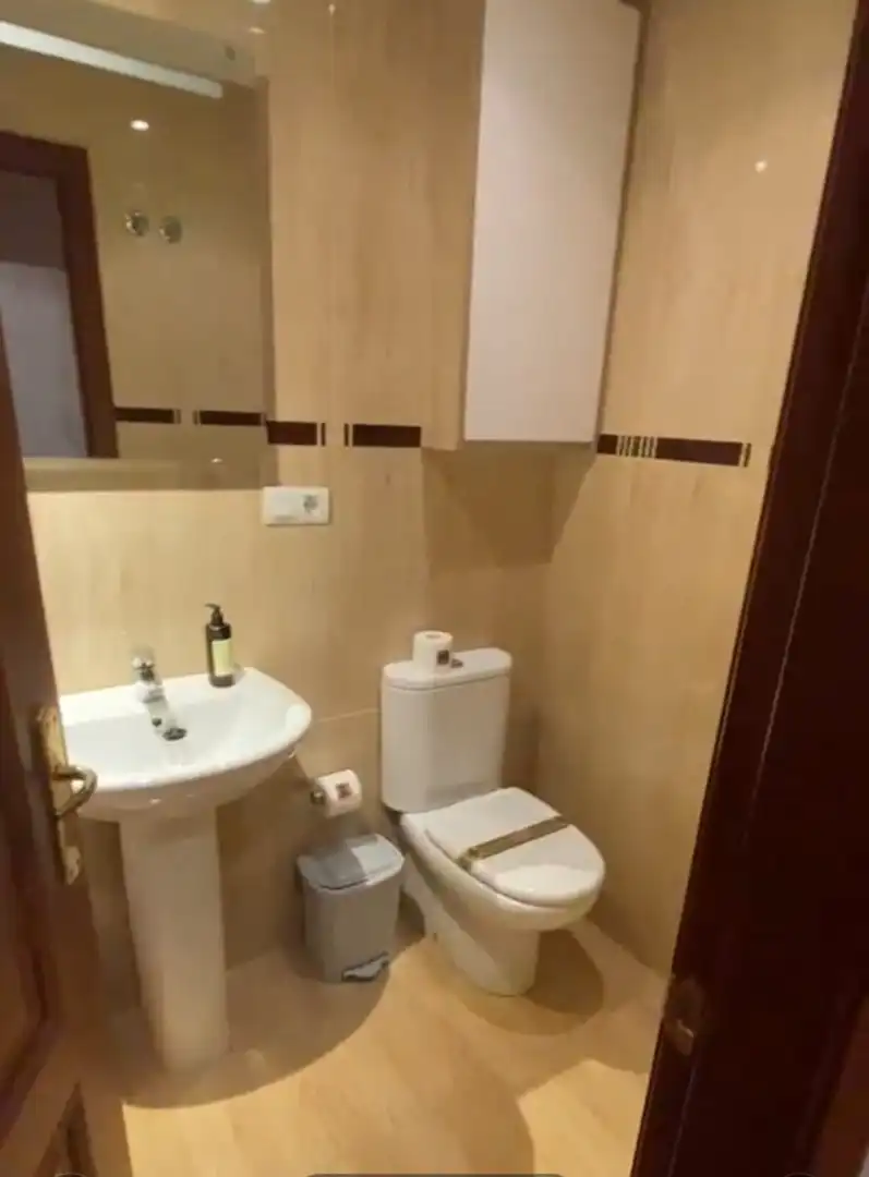 Baño de Loft de alquiler en Gijón  con Calefacción, Parquet y Amueblado