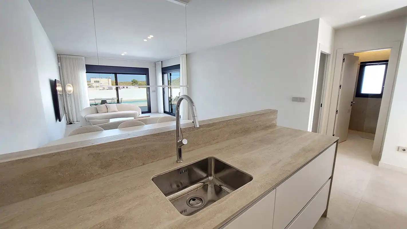 Cocina de Casa o chalet en venta en Rojales con Aire acondicionado, Calefacción y Jardín privado