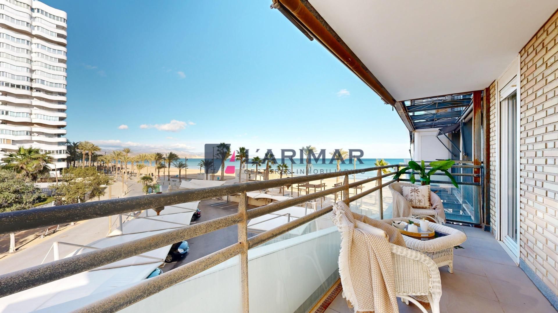 Terrace of Flat for sale in Alicante / Alacant  with Air Conditioner, Private garden and Terrace