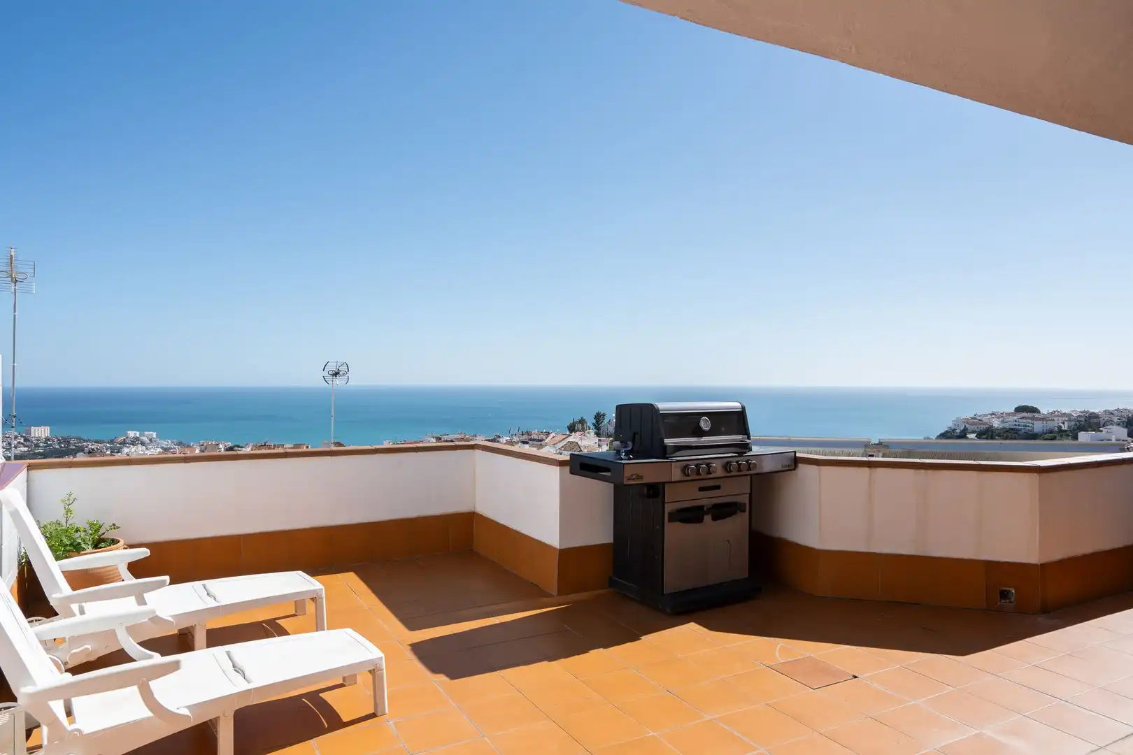 Terrassa de Casa adosada en venda en Benalmádena amb Terrassa i Balcó