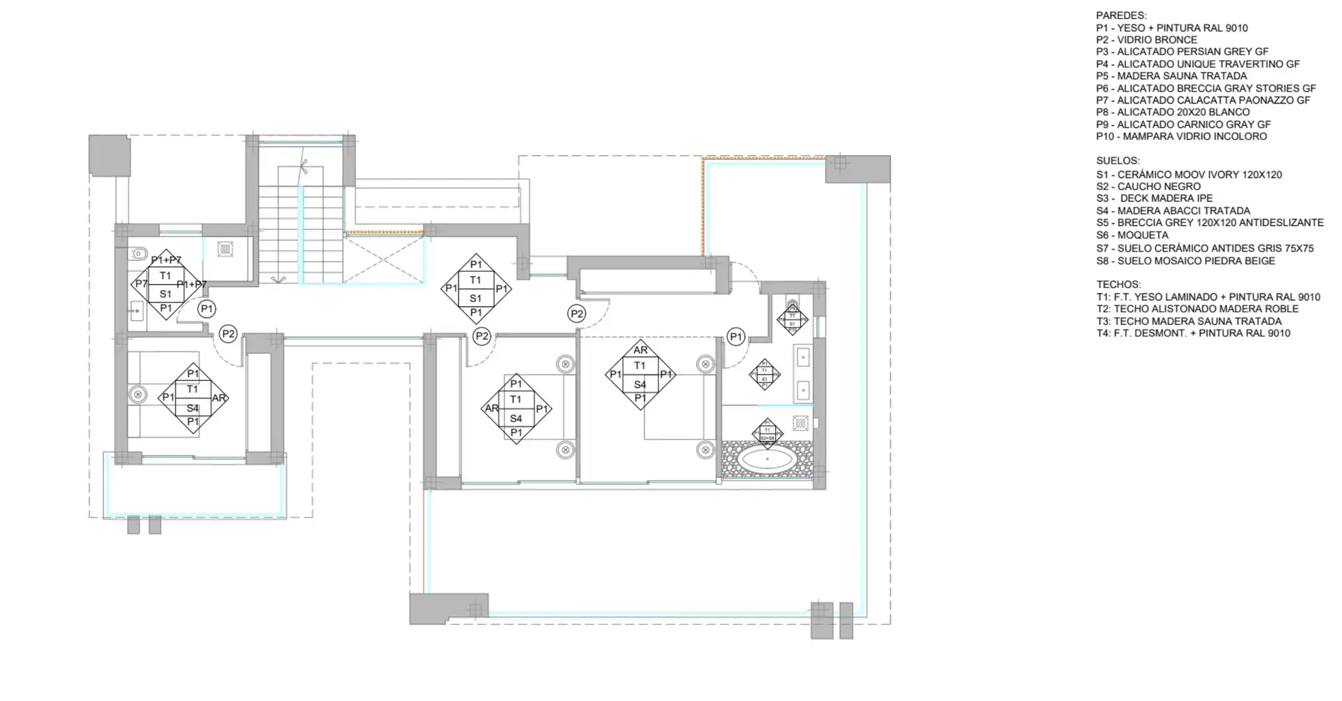 Chalet con terraza en venta en Milla de Oro, imagen 58