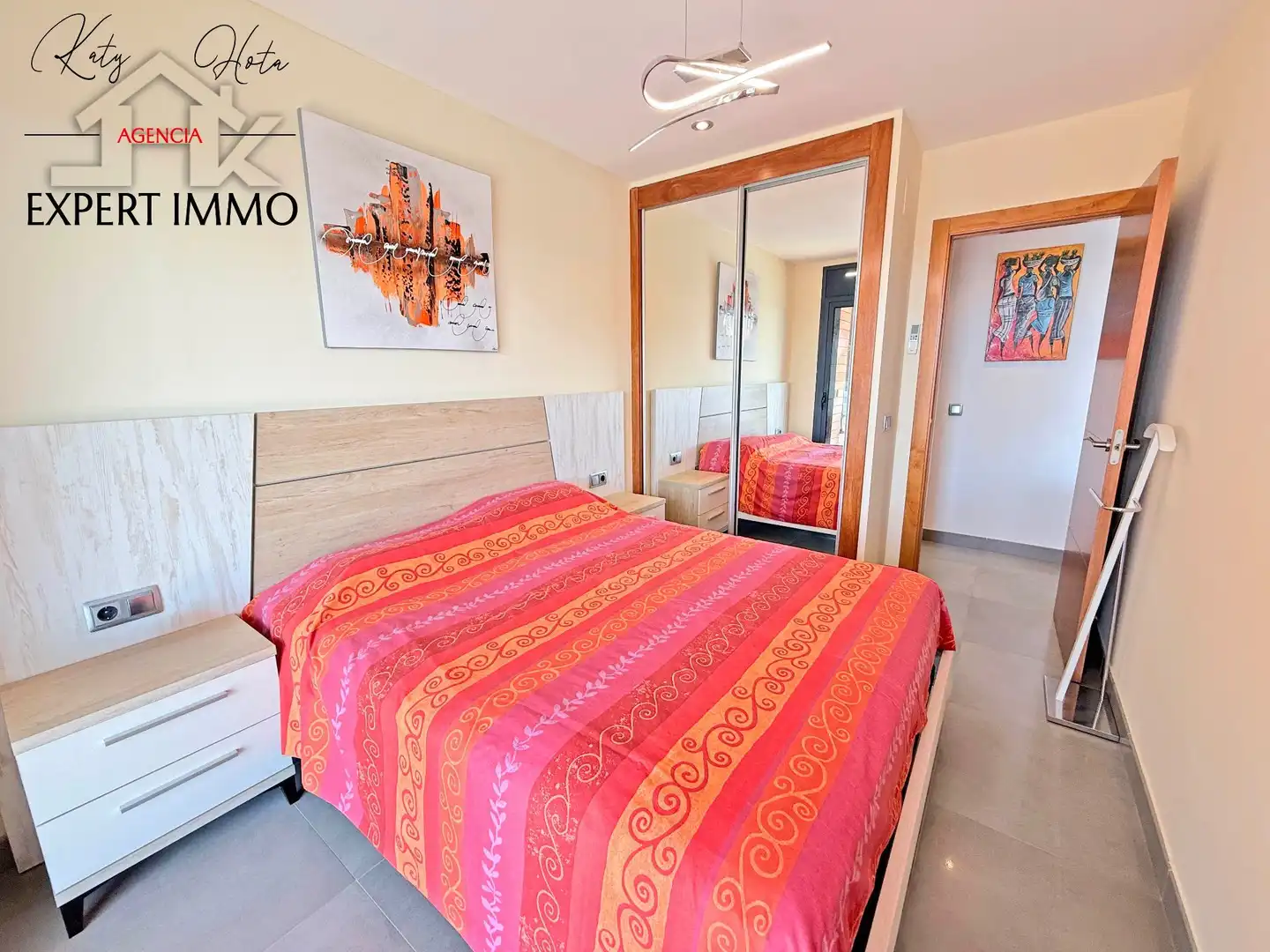 Habitación de Apartamento en venta en Roses con Aire acondicionado, Calefacción y Terraza