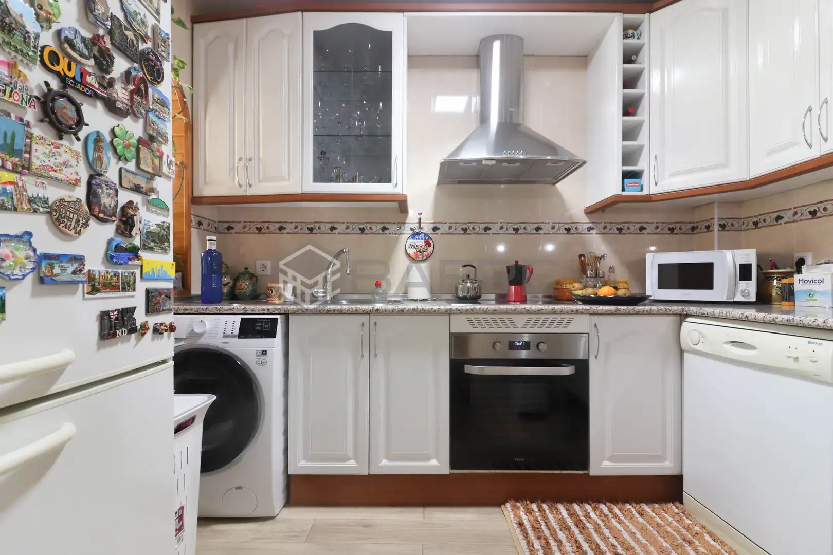Kitchen of Flat for sale in Madrid  with Air Conditioner, Heating and Parquet flooring