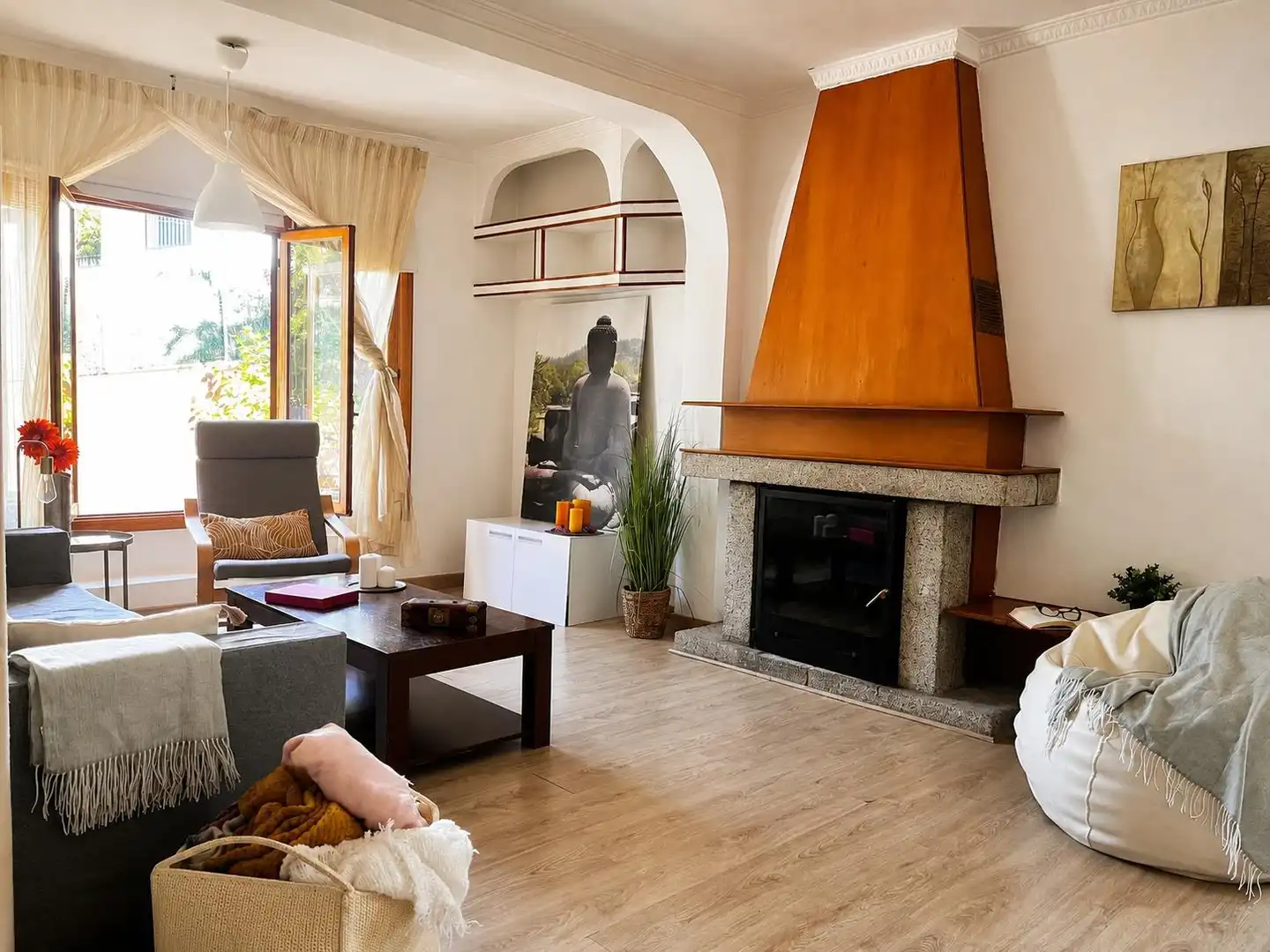 Sala de estar de Casa o chalet en venta en Colmenar Viejo con Calefacción, Jardín privado y Trastero