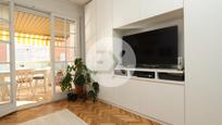 Living room of Flat for sale in Castelldefels  with Heating, Parquet flooring and Terrace