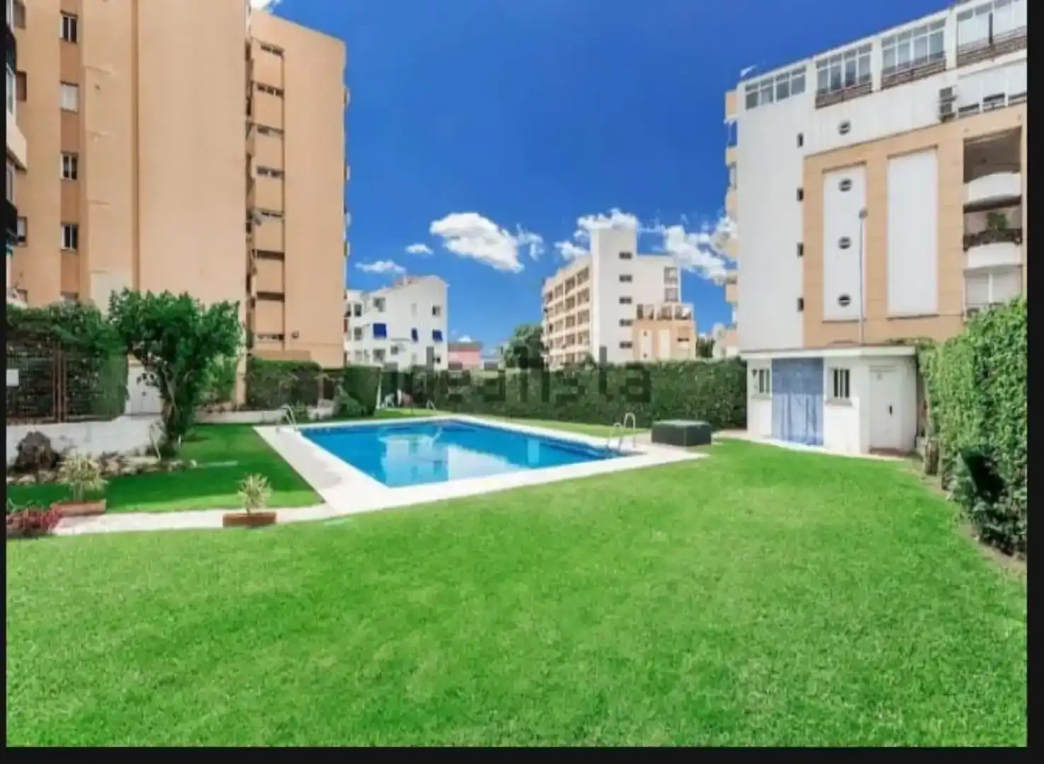 Swimming pool of Flat for sale in Benalmádena  with Air Conditioner and Balcony
