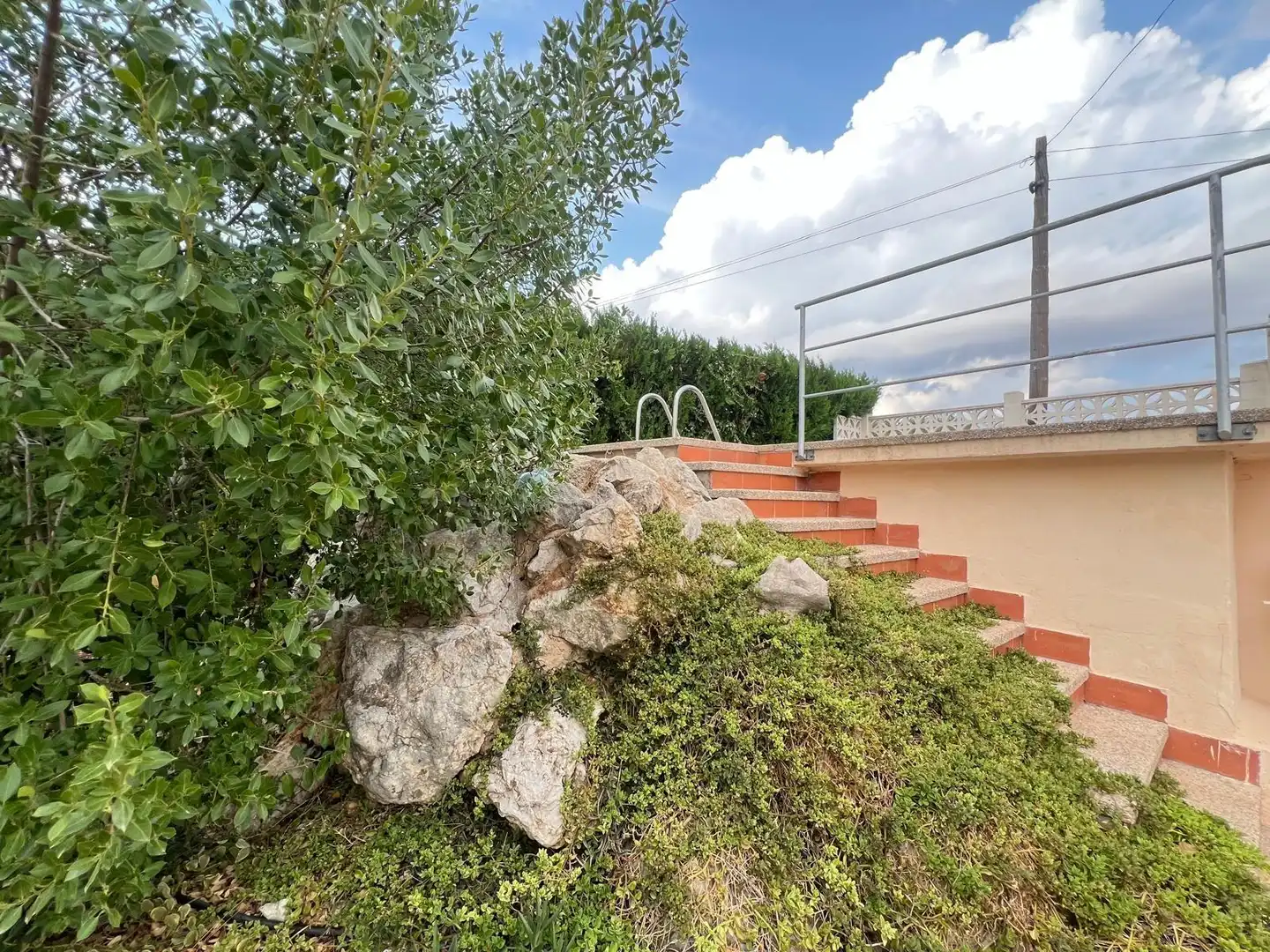 Terraza de Finca rústica en venta en Inca con Aire acondicionado y Jardín privado